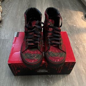 Limited Edition Vans House of Terror Red